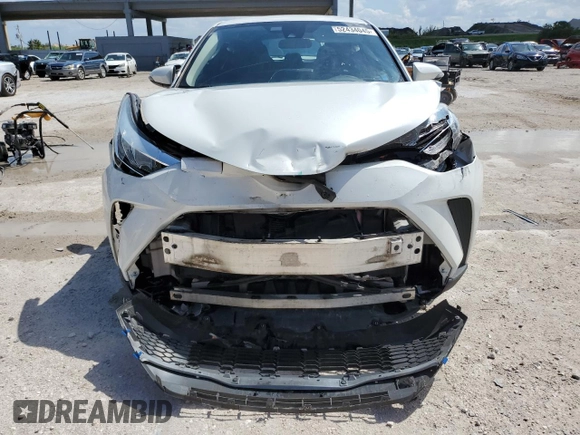 2020 Toyota C-HR LE with VIN NMTKHMBXXLR111125, listed as a Copart auction lot 52434045 with 82,205 mi miles and Non Repairable. Bid and sale history available at carsss.com. Image 5.