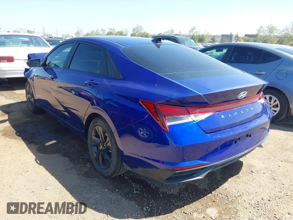 2023 Hyundai Elantra SEL with VIN KMHLM4AG1PU484361, listed as a IAAI auction lot 41986634 with 39,230 mi miles and . Bid and sale history available at DreamBid. Image 3.