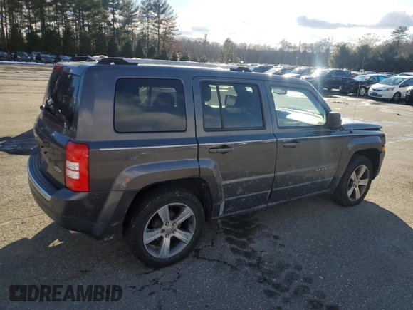 2016 Jeep Patriot High Altitude with VIN 1C4NJPFA4GD793012, listed as a Copart auction lot 79581984 with 102,762 mi miles and Salvage Title. Bid and sale history available at carsss.com. Image 3.