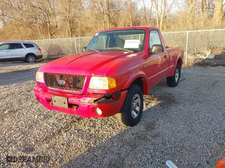 2003 Ford Ranger XL with VIN 1FTYR10U83PB47275, listed as a IAAI auction lot 41826628 with 214,845 mi miles. Bid and sale history available at carsss.com. Image 2.