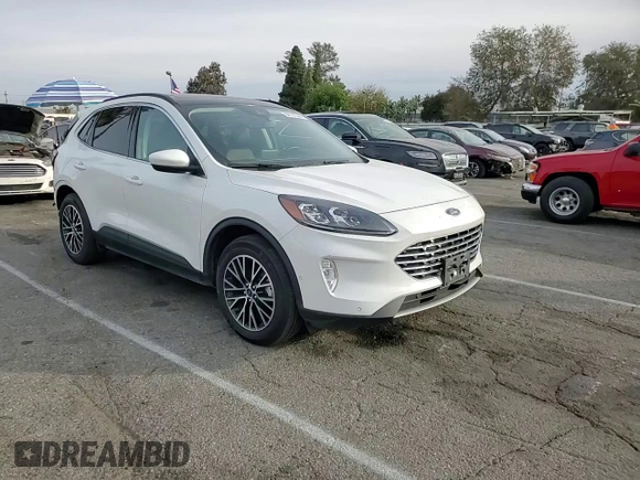 2022 Ford Escape Titanium Plug-In Hybrid с VIN 1FMCU0LZ8NUB45858, выставлен на аукционе Copart как лот 84727544 с пробегом 8 612 миль миль и Списание • Salvage title. История ставок и продаж доступна на DreamBid. Изображение 12.