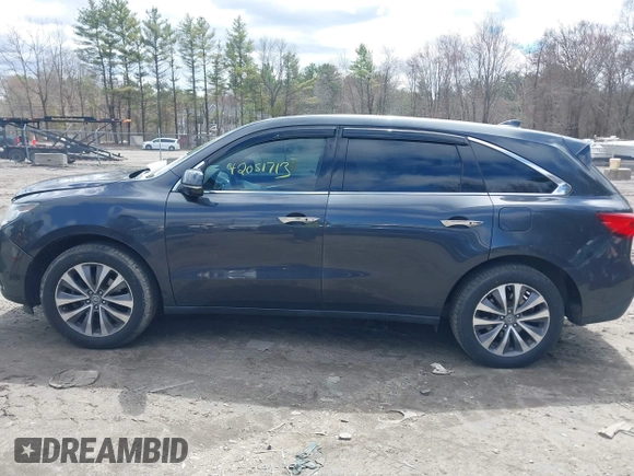 2014 Acura MDX Technology z VIN 5FRYD4H4XEB018860, wystawiony jako IAAI lot #42051713 z przebiegiem 154 690 mil mil oraz . Historia ofert i sprzedaży dostępna na DreamBid. Obrazek 14.