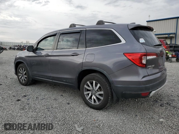 2020 Honda Pilot EX z VIN 5FNYF6H35LB011844, wystawiony jako Copart lot #50884925 z przebiegiem 62 852 mil mil oraz Szkoda całkowita • Salvage title. Historia ofert i sprzedaży dostępna na DreamBid. Obrazek 2.