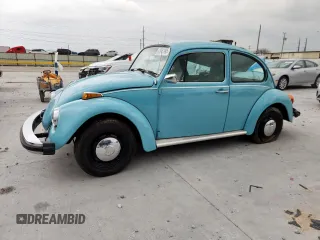 1974 Volkswagen Beetle with VIN 1142451120, listed as a Copart auction lot 63041995 with 10,102 mi miles and Salvage title. Bid and sale history available at DreamBid. Image 1.