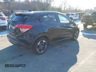 2018 Honda HR-V EX-L Navi with VIN 3CZRU5H76JM709888, listed as a IAAI auction lot 41307991 with 92,994 mi miles. Bid and sale history available at carsss.com. Image 4.