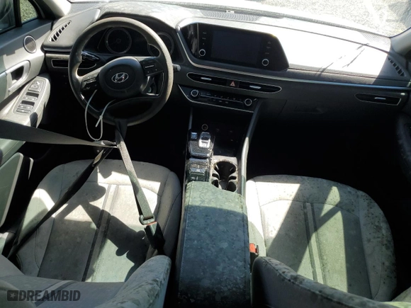2020 Hyundai Sonata SE with VIN 5NPEG4JA4LH062363, listed as a Copart auction lot 44437125 with 0 mi miles and Salvage Title. Bid and sale history available at carsss.com. Image 8.