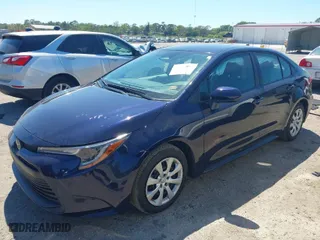 2024 Toyota Corolla LE with VIN 5YFB4MDE6RP092163, listed as a IAAI auction lot 41895442 with 19,345 mi miles. Bid and sale history available at carsss.com. Image 2.