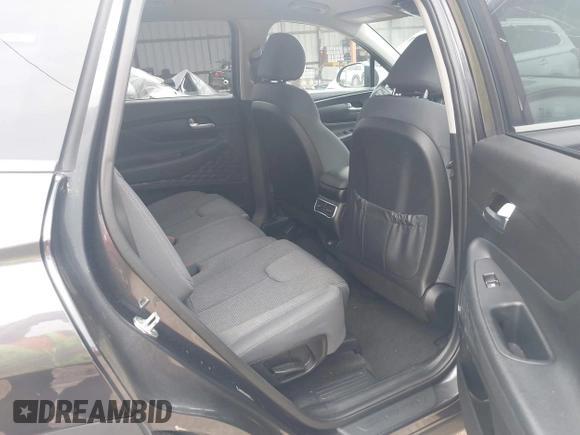 2021 Hyundai Santa Fe SE with VIN 5NMS14AJ5MH346250, listed as a IAAI auction lot 42299607 with 50,643 mi miles and . Bid and sale history available at DreamBid. Image 8.