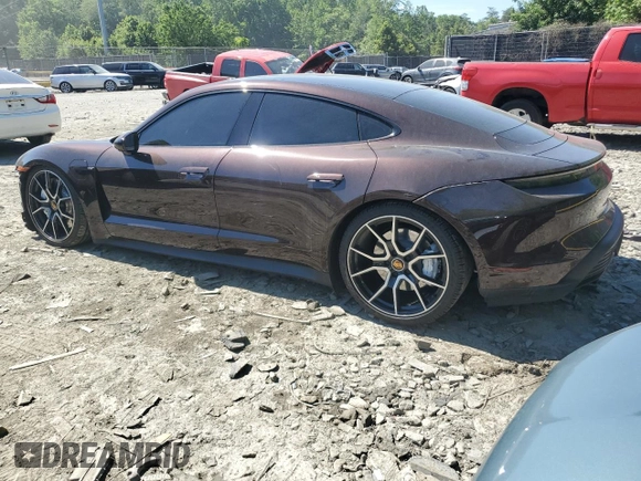 2023 Porsche Taycan 4S z VIN WP0AB2Y11PSA35851, wystawiony jako Copart lot #54502135 z przebiegiem 16 999 mil mil oraz Szkoda całkowita • Salvage title. Historia ofert i sprzedaży dostępna na DreamBid. Obrazek 2.