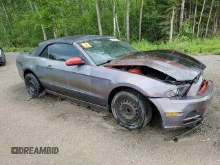 2013 Ford Mustang V6 with VIN 1ZVBP8EMXD5213980, listed as a Copart auction lot 60423625 with 220,419 mi miles and Salvage title. Bid and sale history available at DreamBid. Image 4.