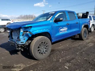 2024 Chevrolet Colorado 4WD Trail Boss with VIN 1GCPTEEK5R1153588, listed as a Copart auction lot 89398255 with 3,508 mi miles and Salvage Title. Bid and sale history available at carsss.com. Image 1.