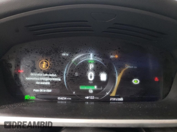 2020 Jaguar I-Pace HSE with VIN SADHD2S10L1F79442, listed as a Copart auction lot 41783905 with 54,254 mi miles and Salvage title. Bid and sale history available at DreamBid. Image 9.