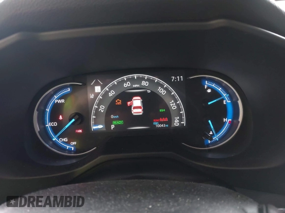 2023 Toyota RAV4 Hybrid XLE with VIN 2T3UWRFV4PW174201, listed as a IAAI auction lot 42452275 with 10,043 mi miles and . Bid and sale history available at DreamBid. Image 7.