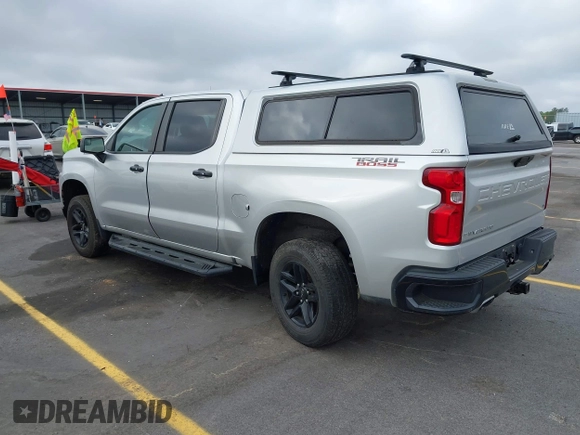2019 Chevrolet Silverado 1500 LT Trail Boss with VIN 3GCPYFED5KG114905, listed as a IAAI auction lot 41961427 with 66,838 mi miles and . Bid and sale history available at DreamBid. Image 3.
