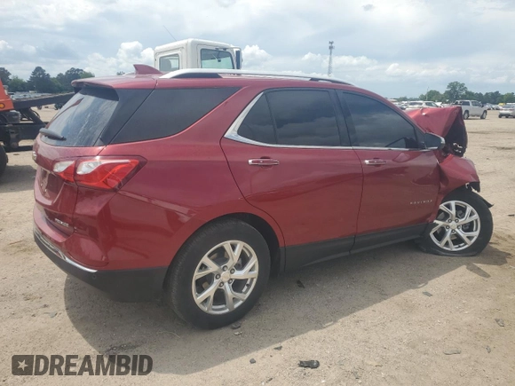 2019 Chevrolet Equinox Premier with VIN 3GNAXNEV3KS540608, listed as a Copart auction lot 55157915 with 6,455 mi miles and Non repairable. Bid and sale history available at DreamBid. Image 3.