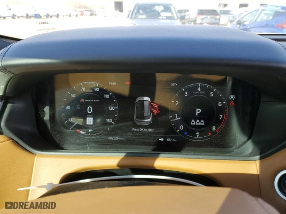 2019 Land Rover Range Rover Velar R-Dynamic SE with VIN SALYL2EX5KA783107, listed as a Copart auction lot 43201675 with 82,326 mi miles and Salvage Title. Bid and sale history available at carsss.com. Image 9.