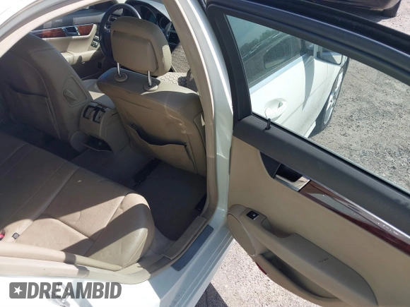 2011 Mercedes-Benz C 300 Sport with VIN WDDGF5EB1BA468679, listed as a IAAI auction lot 41876129 with 120,359 mi miles and . Bid and sale history available at DreamBid. Image 8.