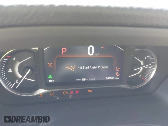 2025 Honda Passport EX-L z VIN 5FNYF8H51SB003901, wystawiony jako IAAI lot #41847738 z przebiegiem 2 882 mil mil oraz . Historia ofert i sprzedaży dostępna na DreamBid. Obrazek 16.