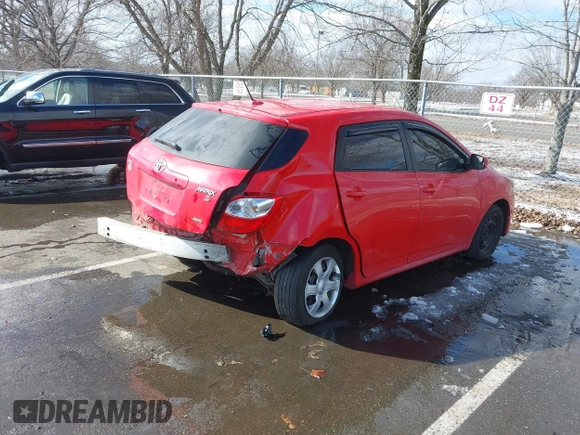 2010 Toyota Matrix S with VIN 2T1LE4EE4AC013304, listed as a IAAI auction lot 41535507 with 120,993 mi miles and . Bid and sale history available at DreamBid. Image 6.