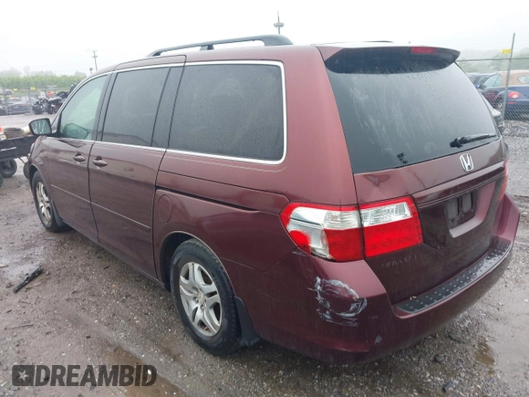 2007 Honda Odyssey EX-L z VIN 5FNRL38657B425749, wystawiony jako IAAI lot #42330245 z przebiegiem 191 093 mil mil oraz . Historia ofert i sprzedaży dostępna na DreamBid. Obrazek 6.