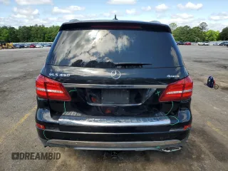 2017 Mercedes-Benz GLS 450 with VIN 4JGDF6EE8HA938157, listed as a Copart auction lot 50712854 with 85,280 mi miles and . Bid and sale history available at DreamBid. Image 6.