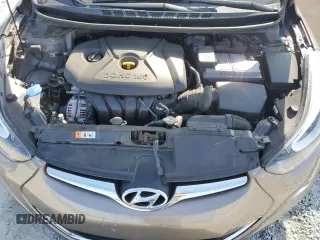 2015 Hyundai Elantra SE with VIN 5NPDH4AE2FH592573, listed as a Copart auction lot 59092025 with 62,870 mi miles and Salvage title. Bid and sale history available at DreamBid. Image 11.