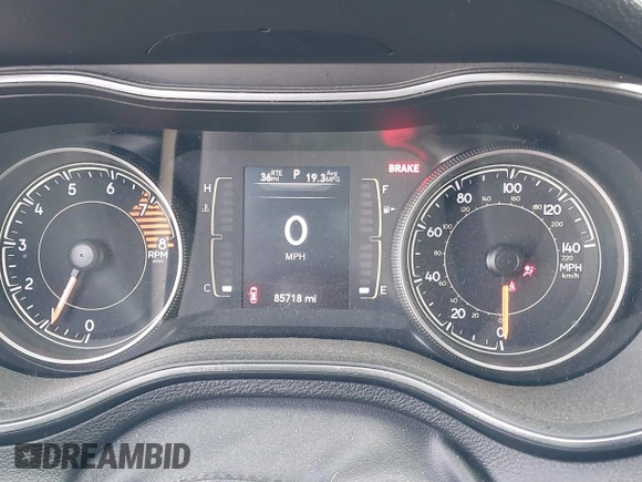 2019 Jeep Cherokee Latitude Plus with VIN 1C4PJLLX5KD403828, listed as a IAAI auction lot 41694076 with 85,718 mi miles and . Bid and sale history available at DreamBid. Image 15.