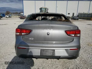 2022 Kia Rio LX with VIN 3KPA24AD6NE435126, listed as a Copart auction lot 83585714 with 0 mi miles and Non Repairable. Bid and sale history available at carsss.com. Image 6.