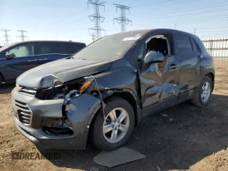 2019 Chevrolet Trax LS with VIN 3GNCJKSBXKL255143, listed as a Copart auction lot 48723885 with 79,430 mi miles and Salvage Title. Bid and sale history available at carsss.com. Image 1.