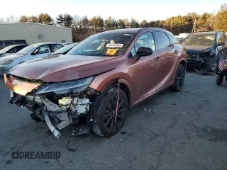 2023 Lexus RX with VIN 2T2BCMEA4PC008042, listed as a Copart auction lot 88352565 with 0 mi miles and Salvage Title. Bid and sale history available at carsss.com. Image 1.