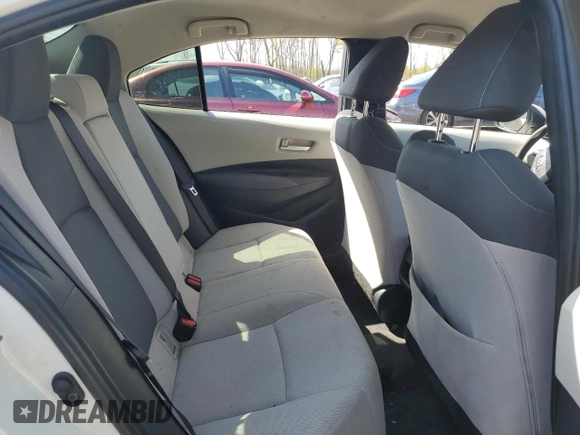2021 Toyota Corolla LE with VIN JTDEPMAE3MJ149294, listed as a Copart auction lot 53946545 with 54,138 mi miles and Salvage Title. Bid and sale history available at carsss.com. Image 10.