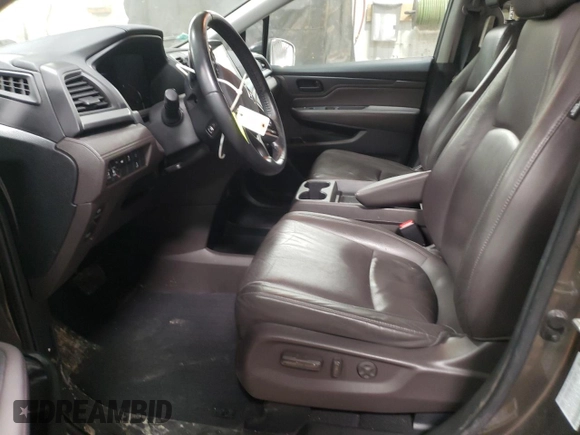2019 Honda Odyssey EX-L with VIN 5FNRL6H76KB081335, listed as a Copart auction lot 51173805 with 60,498 mi miles and Salvage Title. Bid and sale history available at carsss.com. Image 7.