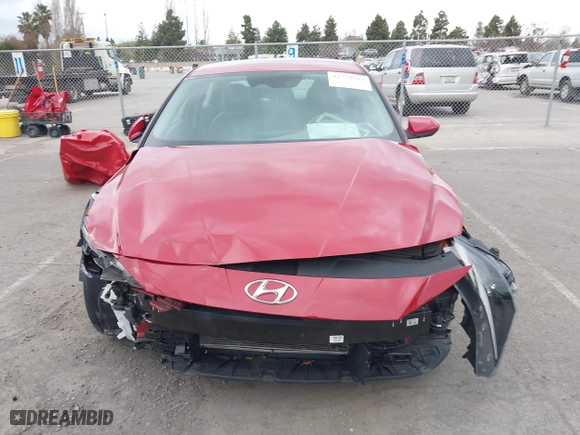 2022 Hyundai Elantra Essential with VIN KMHLM4AG7NU260864, listed as a IAAI auction lot 41778502 with 29,405 mi miles. Bid and sale history available at carsss.com. Image 6.