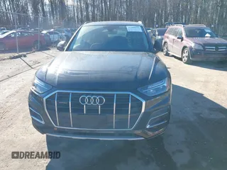 2021 Audi Q5 Premium Plus with VIN WA1BAAFY9M2048397, listed as a IAAI auction lot 41486775 with 39,624 mi miles and . Bid and sale history available at DreamBid. Image 12.