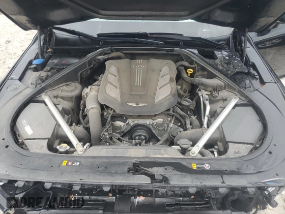 2017 Genesis G90 Premium z VIN KMHG34JA8HU025071, wystawiony jako Copart lot #62112804 z przebiegiem 70 885 mil mil oraz Szkoda całkowita • Salvage title. Historia ofert i sprzedaży dostępna na DreamBid. Obrazek 11.