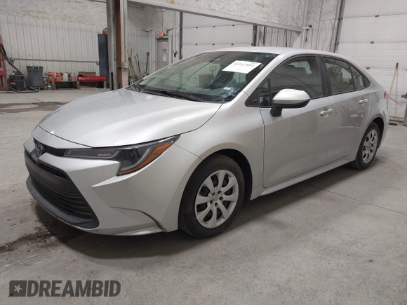 2024 Toyota Corolla LE with VIN 5YFB4MDE6RP162700, listed as a IAAI auction lot 42117804 with 10,543 mi miles. Bid and sale history available at carsss.com. Image 18.