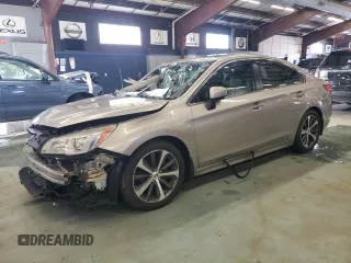 2016 Subaru Legacy 2.5i Limited with VIN 4S3BNAN60G3055375, listed as a Copart auction lot 88987915 with 123,676 mi miles and Clean Title. Bid and sale history available at carsss.com. Image 1.