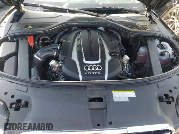 2017 Audi A8 Sport z VIN WAU43AFD8HN008951, wystawiony jako Copart lot #61066193 z przebiegiem Nie podano mil oraz Nie do naprawy • Non repairable. Historia ofert i sprzedaży dostępna na DreamBid. Obrazek 11.
