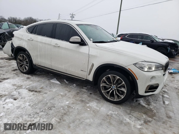 2016 BMW X6 xDrive50i with VIN 5UXKU6C58G0R34469, listed as a Copart auction lot 38713584 with 93,239 mi miles and . Bid and sale history available at DreamBid. Image 4.
