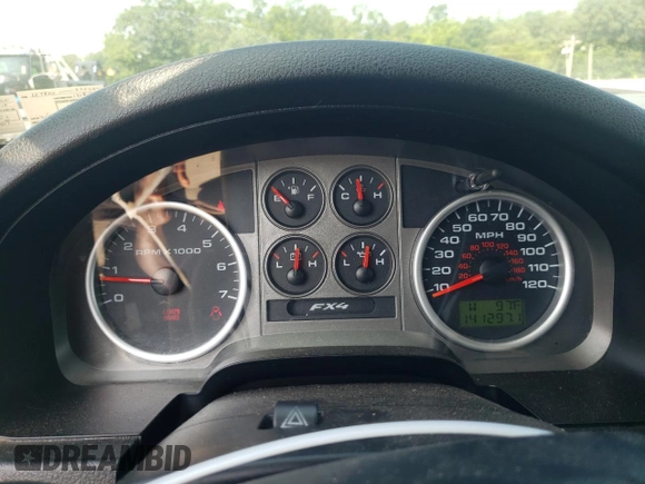 2006 Ford F-150 XLT с VIN 1FTPX04566KC83825, выставлен на аукционе Copart как лот 61541365 с пробегом 141 597 миль миль и Чистый • Clean title. История ставок и продаж доступна на DreamBid. Изображение 9.