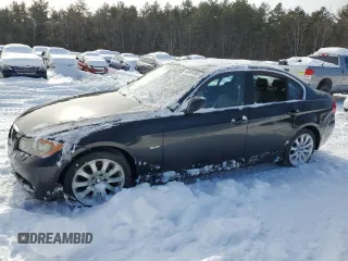 2007 BMW 3 Series 335xi with VIN WBAVD53537AV14019, listed as a Copart auction lot 44991495 with 0 mi miles and Clean Title. Bid and sale history available at carsss.com. Image 1.