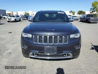 2015 Jeep Grand Cherokee Overland with VIN 1C4RJFCM3FC887817, listed as a Copart auction lot 57420185 with 145,971 mi miles and Clean title. Bid and sale history available at DreamBid. Image 5.