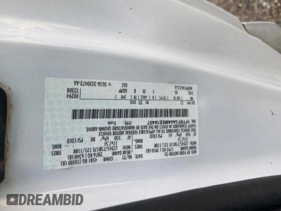 2021 Ford F-350 XL with VIN 1FTRF3A64MEE16457, listed as a Copart auction lot 80541904 with 254,389 mi miles and Clean title. Bid and sale history available at DreamBid. Image 10.