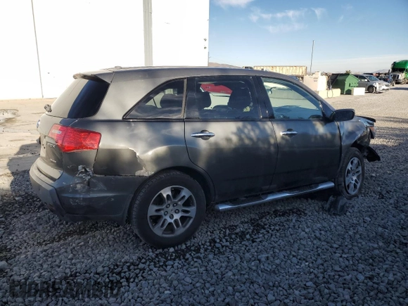 2007 Acura MDX with VIN 2HNYD28247H519075, listed as a Copart auction lot 42725515 with 198,606 mi miles and Salvage Title. Bid and sale history available at carsss.com. Image 3.