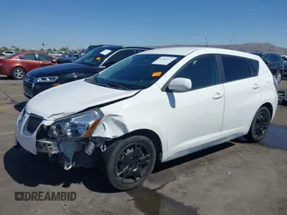 2009 Pontiac Vibe w/1SB with VIN 5Y2SP67049Z423850, listed as a IAAI auction lot 42184971 with 177,882 mi miles. Bid and sale history available at carsss.com. Image 6.