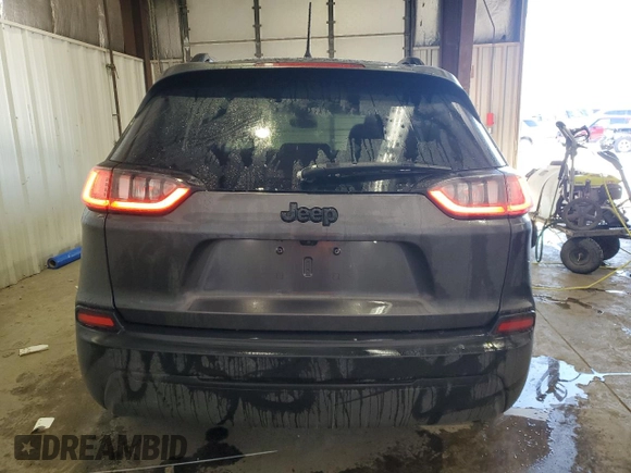2021 Jeep Cherokee Altitude with VIN 1C4PJLLB2MD187590, listed as a Copart auction lot 88311945 with 49,253 mi miles and Salvage Title. Bid and sale history available at carsss.com. Image 6.