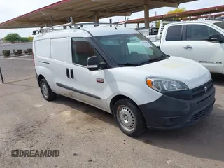 2018 Ram ProMaster City Cargo Tradesman with VIN ZFBERFAB9J6L65177, listed as a IAAI auction lot 42094643 with 140,843 mi miles. Bid and sale history available at carsss.com. Image 1.