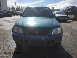 2001 Honda CR-V LX with VIN JHLRD18491C004527, listed as a Copart auction lot 48458365 with 260,455 mi miles and Salvage Title. Bid and sale history available at carsss.com. Image 5.