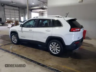 2015 Jeep Cherokee Limited with VIN 1C4PJMDS1FW692564, listed as a Copart auction lot 50763395 with 100,305 mi miles and Salvage Title. Bid and sale history available at carsss.com. Image 2.