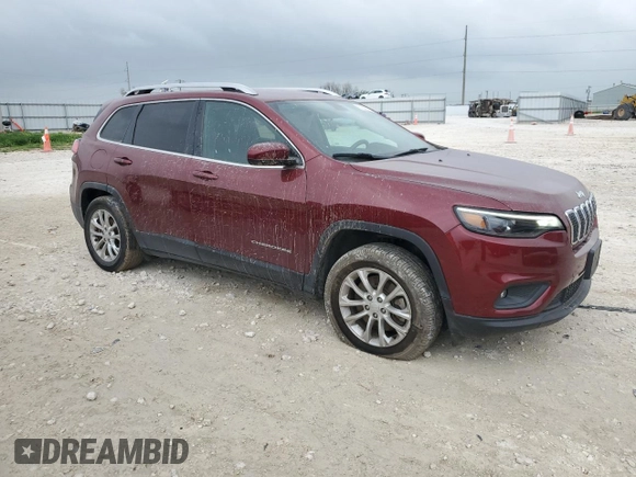 2019 Jeep Cherokee Latitude with VIN 1C4PJLCB0KD203797, listed as a Copart auction lot 51386735 with 127,924 mi miles and Salvage Title. Bid and sale history available at carsss.com. Image 4.